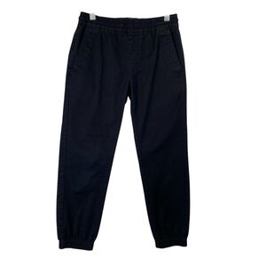 VOLCOM Boys Twill Jogger Pants Black S (8y)